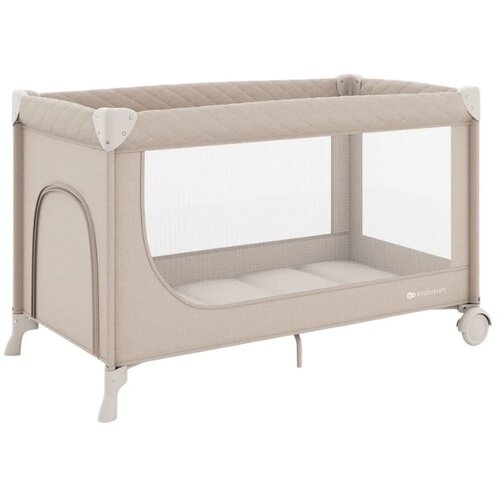 Kinderkraft prenosivi krevetac Leody Up Beige 2 Niova Slike