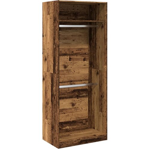  Ormar boja staro drvo 80 x 50 x 200 cm od konstruiranog drva Slike