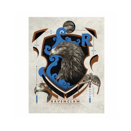 Fanattik Harry Potter Art Print : Ravenclaw Crest Cene