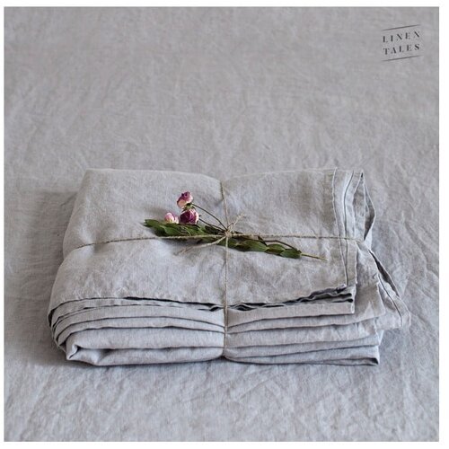Linen Tales siva lanena posteljina 250x140 cm - linen tales Slike