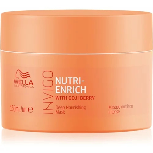 Wella Professionals invigo Nutri-Enrich Deep Nourishing negovalna maska za suhe in poškodovane lase 150 ml