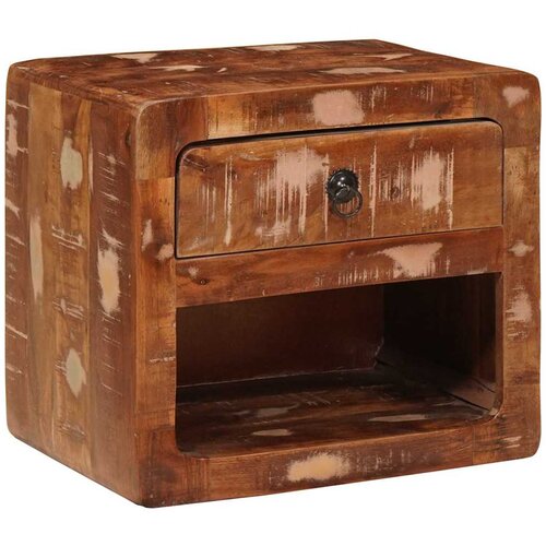 VidaXL Wall-mounted noćni ormarić s ladicama &amp;Scaron;areni 40 x 30 x 36 cm Slike