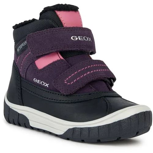 Geox Gležnjarji B Omar Girl Wpf B262LD 022FU C9233 M Črna