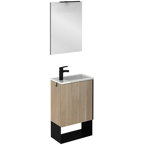 RIVA Kupaonski komplet (46 cm, Breza, Mat) Cijene