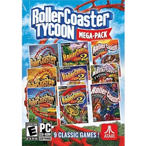 Steam RollerCoaster Tycoon 9 Megapack (PC) Key GLOBAL Cene