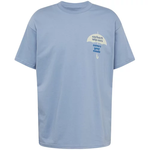 Carhartt WIP Majica 'Cover' modra / temno modra / bela