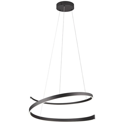CINQUE Crna LED viseća svjetiljka s metalnim sjenilom &amp;oslash; 75 cm Cinardi &amp;ndash; Slike