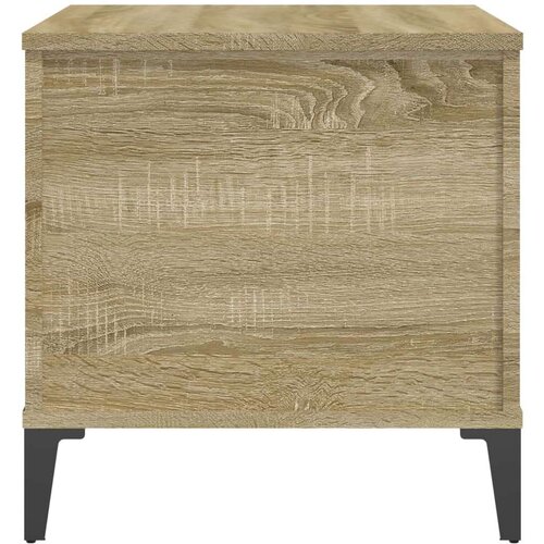  Stolić za kavu boja hrasta 60 x 44 5 x 45 cm konstruirano drvo Slike