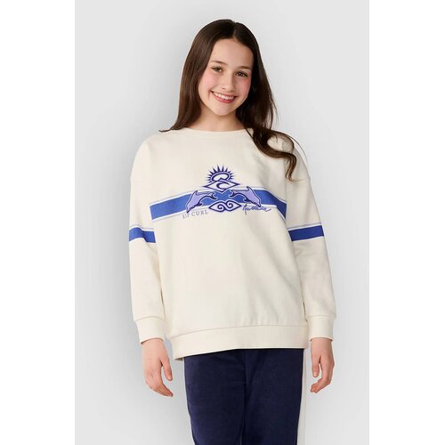 Rip Curl Archive Dolphin Crew Kids Pulover bone Cene