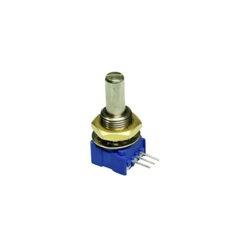 Bourns Vodljivi plastični potenciometar, 10 kΩ, 0,5 W, linearni, lemni pin, 51RAD-R22-B15L provodni plastični potenciometar 0.5 W 10 kΩ 1 St. Slike