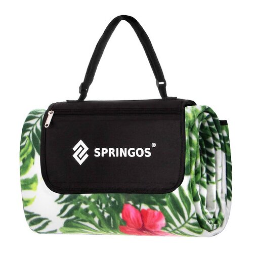 springos Odeja za piknik 200 x 160 cm Cvetovi hibiskusa, Odeja za zunanjo uporabo Prevleka za avto Brisača za plažo Podloga za sedeže., (5000053453) Cene
