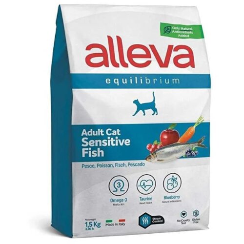 Alleva equilibrium cat adult sensitive fish 10 kg Slike