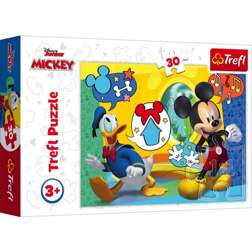 Trefl Puzzle - Mickey Mouse Funhouse 30 Teile - 1 k. Slike