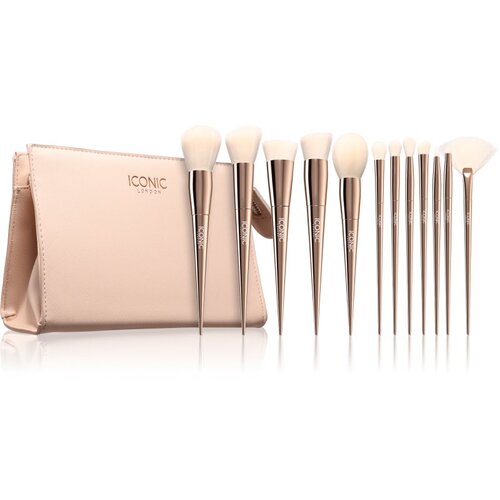 ICONIC London Ultimate Brush Set Set kistova s torbicom Slike