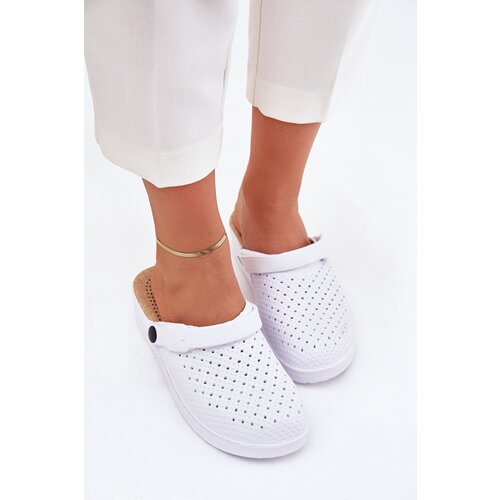EVENTO Foam Slippers Women's White Faylina Cijene
