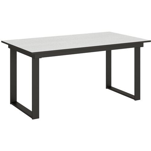 Itamoby   Bandos (90x160/220 cm) - bela, barva nog: antracit - raztegljiva jedilna miza, (20843002) Cene