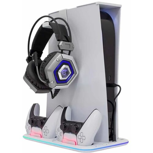 White Shark "PS5 Cooling pad+2 dock stanice za punjenje džojstika za PS5" Cene