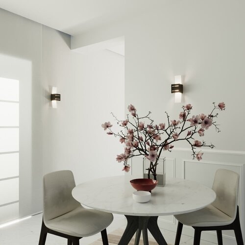 Nice Lamps Crna zidna lampa Carlo &amp;ndash; Slike