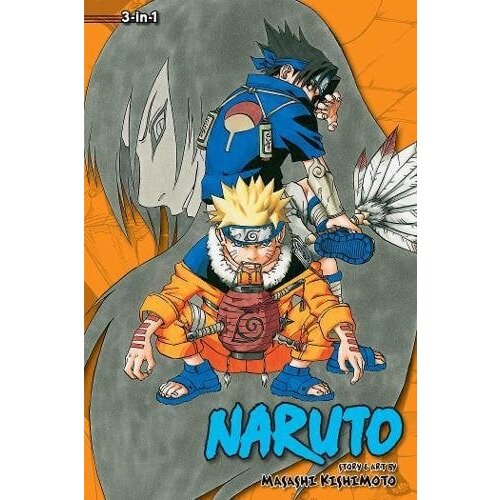 VIZ Media Masashi Kishimoto - Naruto 3 In 1 Edition, Vol. 3 Slike