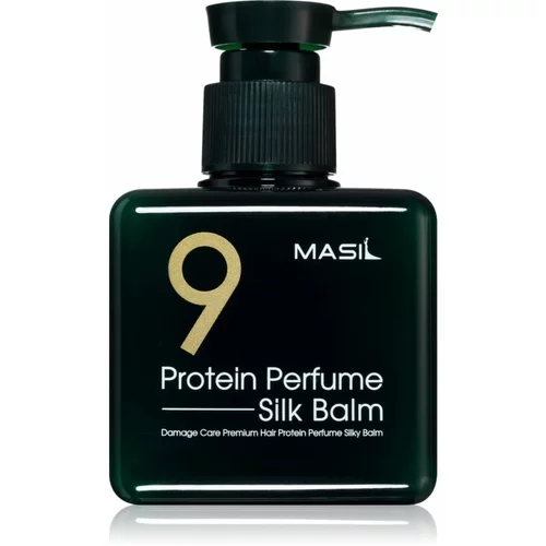 Masil 9 Protein Perfume Silk Balm njega bez ispiranja za regeneraciju za kosu isrpljenu toplinskim oblikovanjem 180 ml