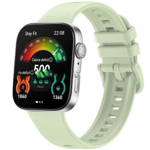 INF Združljiv s Huawei Watch Fit 3/4 Silikonski pašček za uro Green, (5000079422) Cene