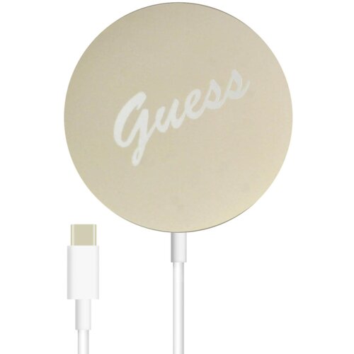 Guess MagSafe brezžična polnilna postaja, brezžični polnilecGUCBMSVSLG za iPhone 12 in iPhone 13 - zlat Cene