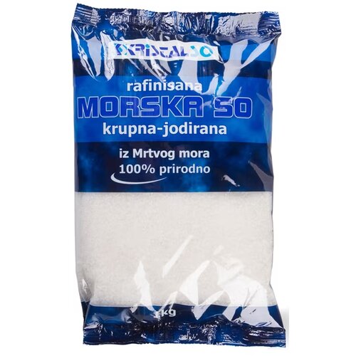 Kristal So Morska so rafinisana krupna 1kg Cene