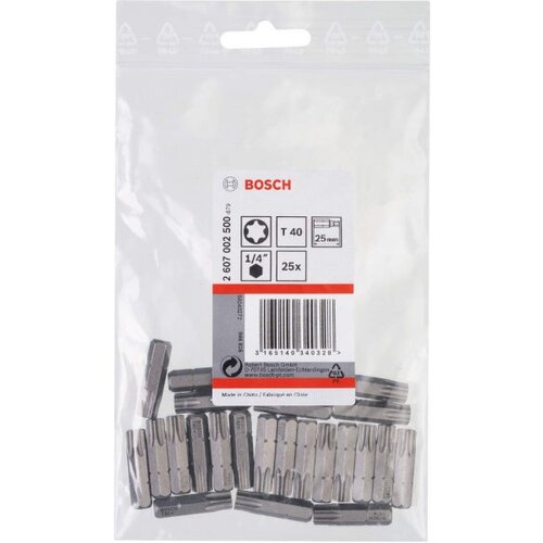 Bosch bit odvrtača ekstra-tvrdi T40, 25 mm - 2607002500 Cene