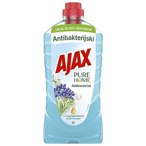 Ajax sredstvo za čišćenje podova pure home elderflower 1l Slike