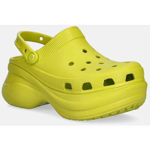 Crocs Natikače Classic Bae Clog W za žene, boja: zelena, s platformom, 206302.312 Cijene