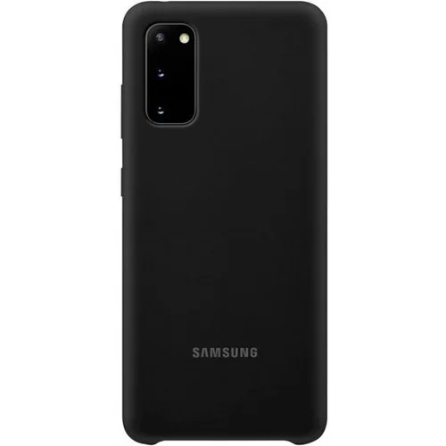Samsung original silikonski ovitek ef-pg980tbe za galaxy s20 g980 - črn