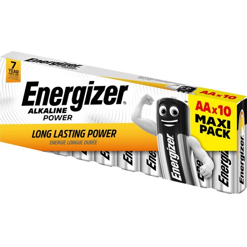 Energizer Mignon baterija (AA) alkalno-manganova Power LR06 1.5 V 10 kosov, (20431044) Cene