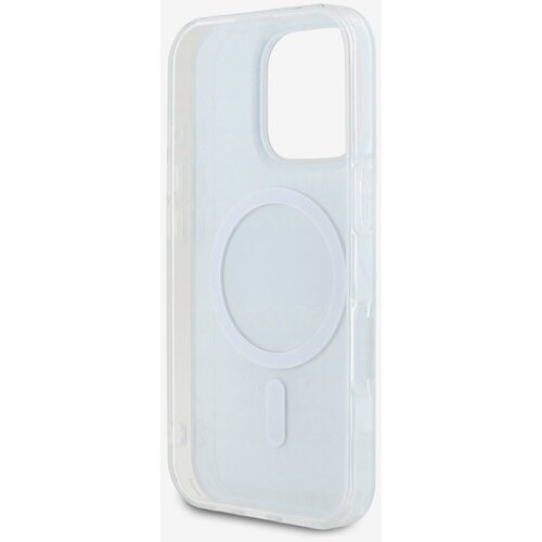 Dkny Repeat Pattern Tonal Stripe Magsafe iPhone 16 Pro Black Ovitek za telefon Vijolična Slike