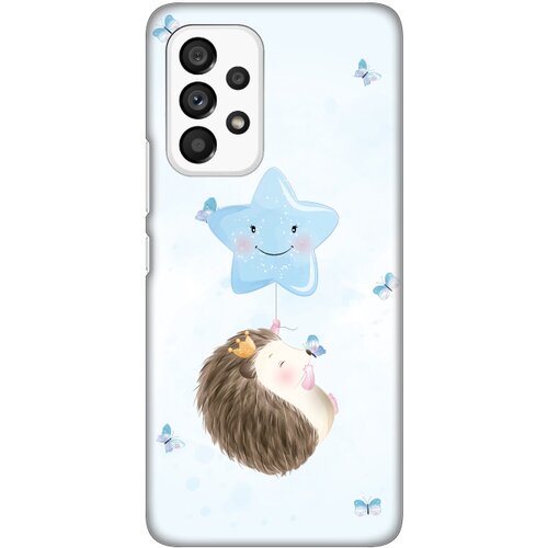 Telempire Torbica Silikonska Print Skin za Samsung A536B Galaxy A53 5G Hedgehog Cene