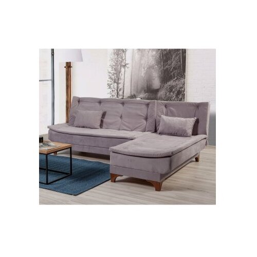 Atelier Del Sofa ugaona garnitura kelebek corner right grey Slike