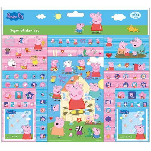 Undercover 500 naljepnica Peppa Pig Slike
