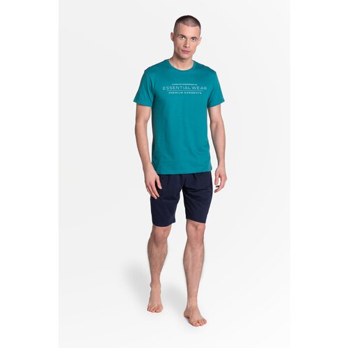 Henderson Pyjama offer 38880-77X Green-Navy Green-Navy Slike