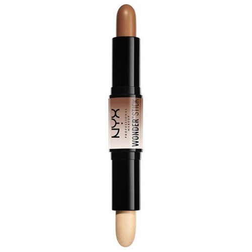 NYX Professional Makeup Korektorji proti podočnjakom & korektorji Highlighter und Contouring Wonder Stick - 01 Light Me Bež Cene