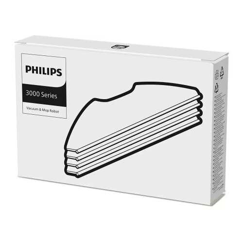 Philips XV1430/00 ČISTILNE KRPICE ZA ROBOTSKI SESALNIK VC3000 Slike