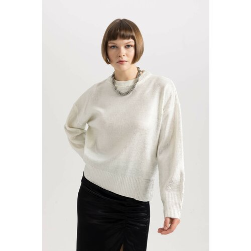 Defacto Relax Fit Crew Neck Pullover Cene