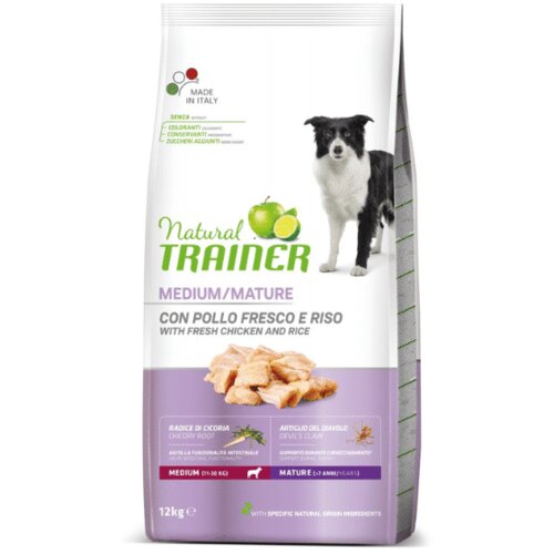 Trainer natural dog medium mature sveža piletina - 3 kg Cene