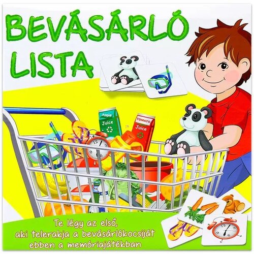  Nakupovalni seznam - družabna igra v madžar&amp;scaron;čini Slike
