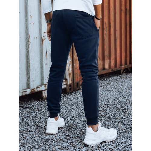 DStreet Men's trousers navy blue Cene