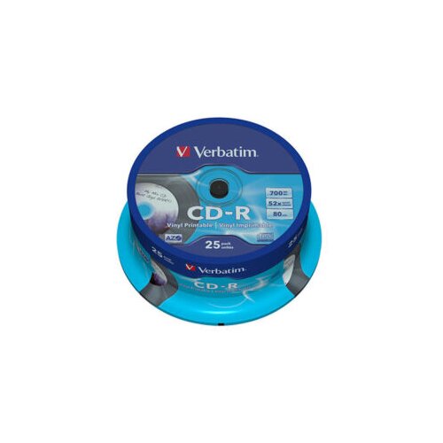  CD-R,VERBATIM, 700 MB,52X,spindle 25 kom EXTRA PRO.,43432 Slike
