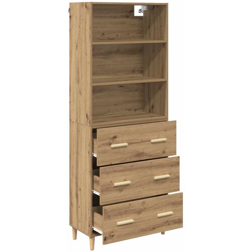  Highboard Umjetnički hrast 69,5 x 32,5 x 180 cm Slike