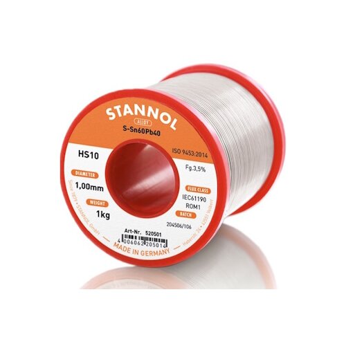 Stannol žica za lemljenje Tinol punjena ø1mm 1000g Sn60/Pb40 Cene