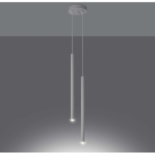  Sollux SL.1303 - Luster na sajli PASTELO 2xG9/8W/230V bela Slike