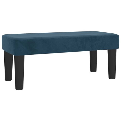 Box spring krevet s madracem tamnoplavi 90x200 cm bar&amp;scaron;unasti Slike