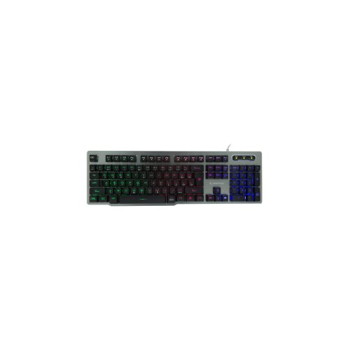  Tastatura gaming RAMPAGE KB-R78 Gray / Black USB Rainbow Backlight BiH Layout Gaming Keyboard Cene