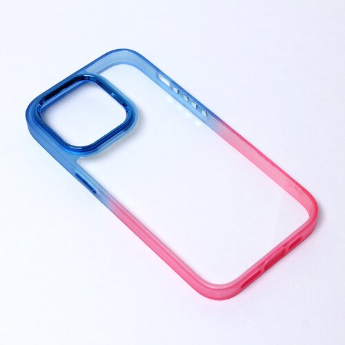 maska za telefon Colorful Acrylic za iPhone 14 Pro 6.1 plavo-roze Slike